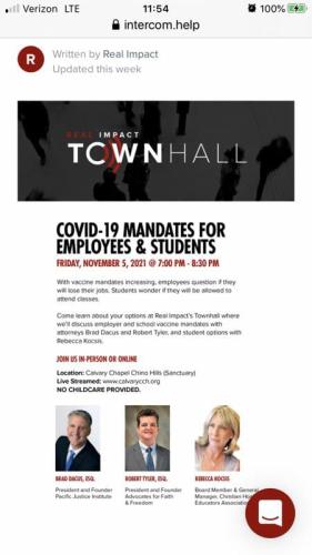 Chio Hills, Ca - Nov 5