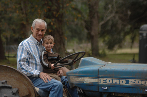 Ron Paul Tractor