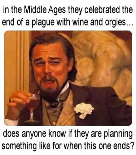 wine and orgies