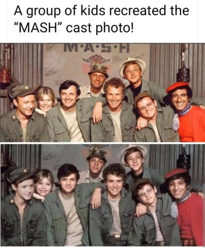 Child MASH lookalike