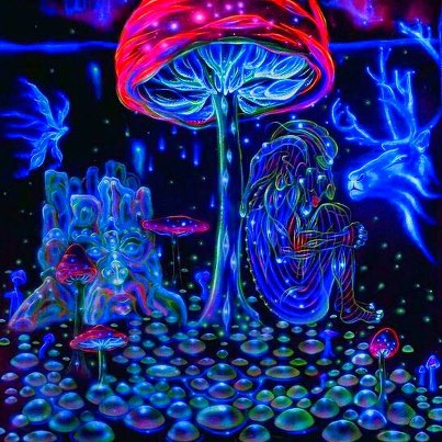 psychodelic mushroom