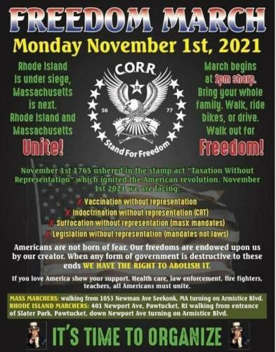 Rhode Island and Massachusetts - Nov 1