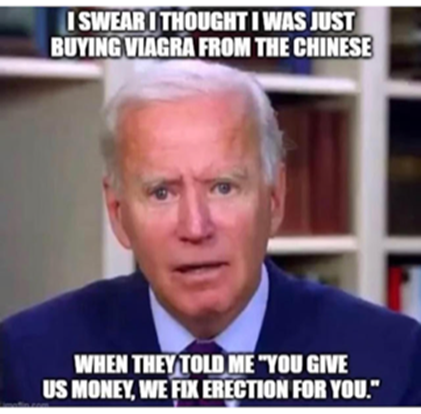 biden Giggle