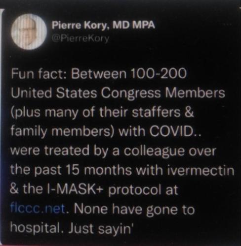 congress treated with ivermectin