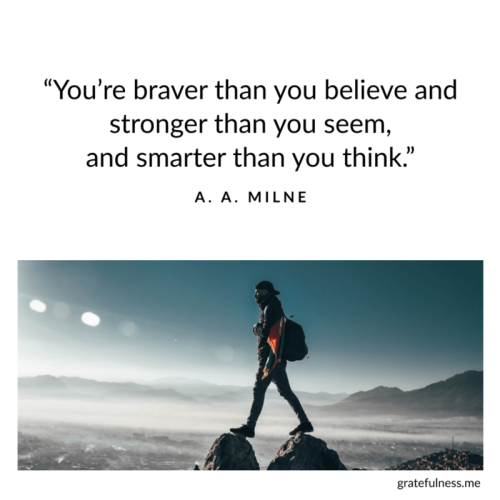 Who you are - A.A. Milne