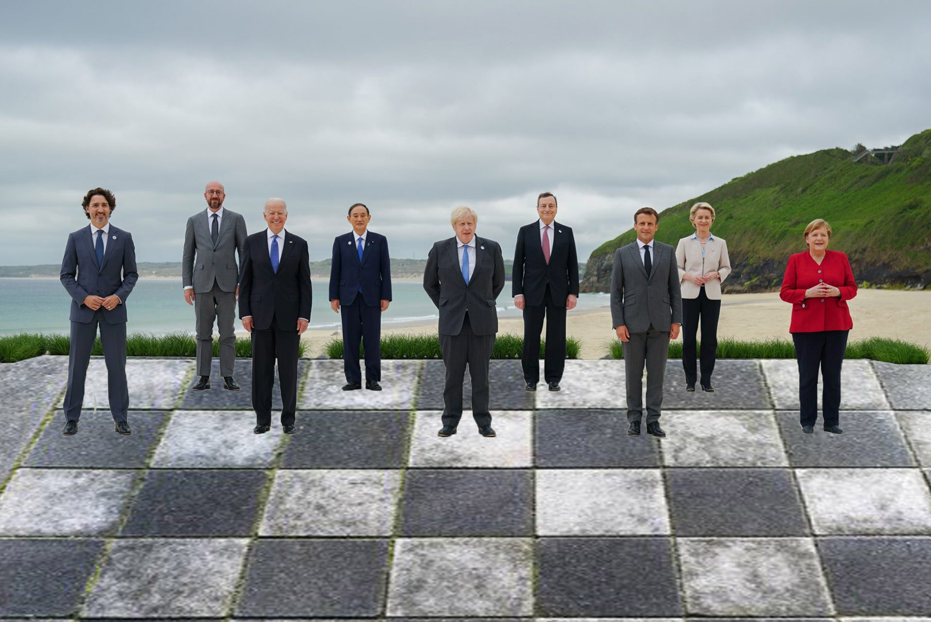 chess rothschild chess set g7 summit pieces globalist pricks