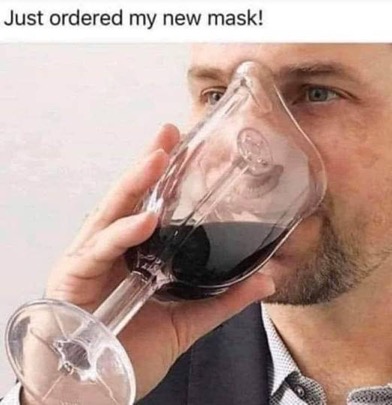 mask wine