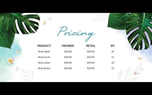 Mantra Spa Pricing