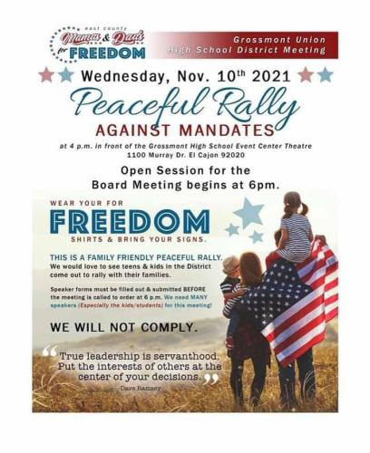 El Cajon, CA - Nov 10