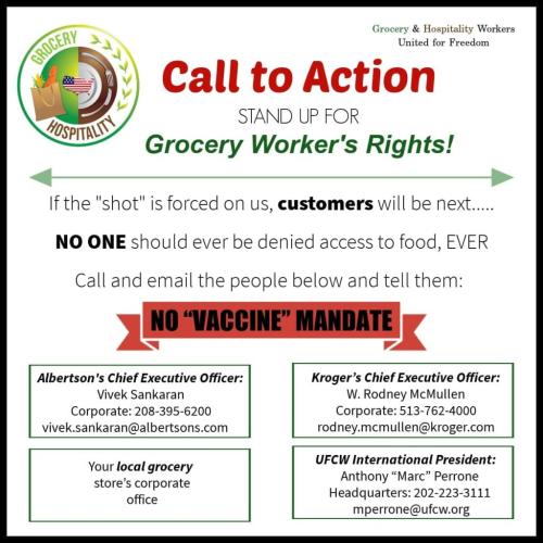 Grocery Workers Rights - Call to Action