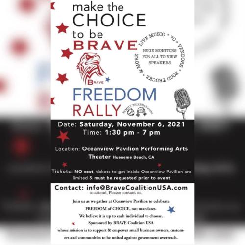 Hueneme Beach, CA - Nov 6 - Rally