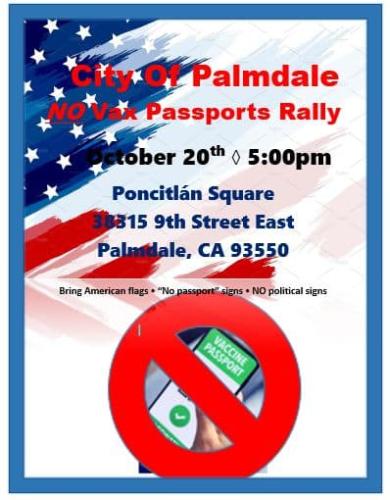 Palmdale, CA - Oct 20