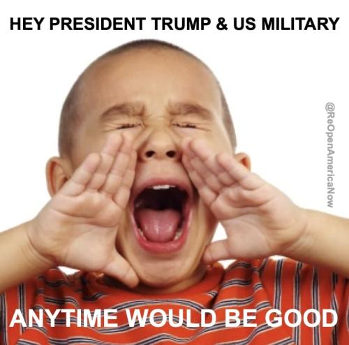 ANY TIME WOULD BE GREAT