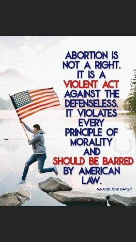 abortion is not a right