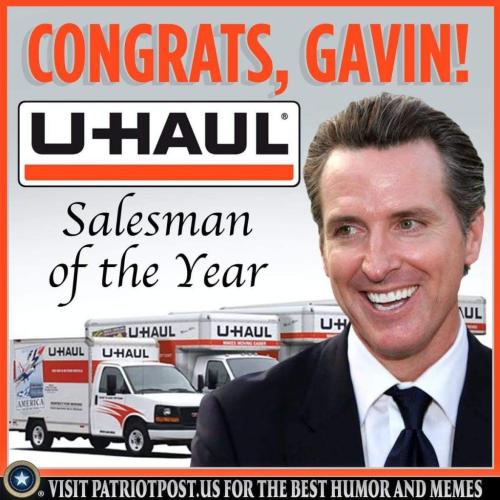 Gavin Newson piece of Shit