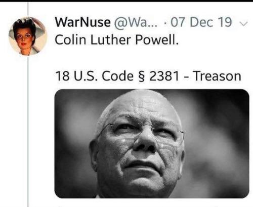 powell treason