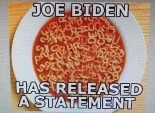 biden statme