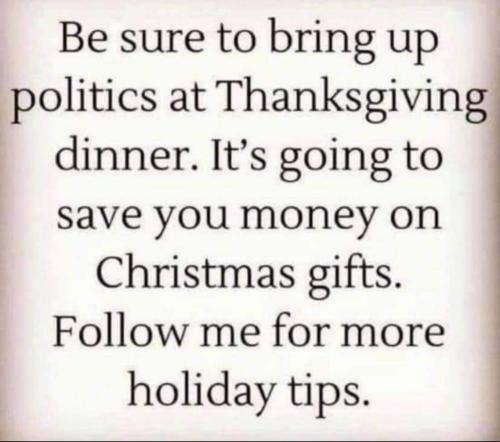 Holiday Tips