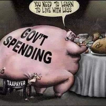 gov spending bannish