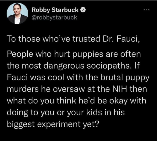Fauci sociopath