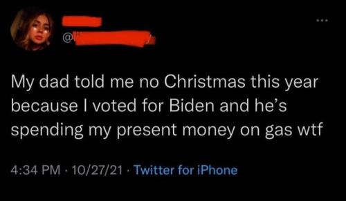 SENDING CHRISTMAS MONEY ON GAS