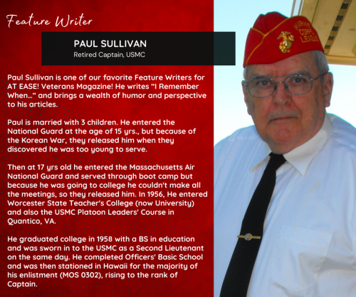 FEATURE WRITER -  PAUL SULLIVAN