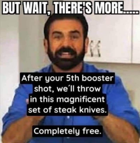 Free with booster shot