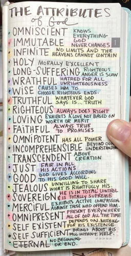 Attributes of God