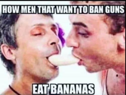 guns ban bananas