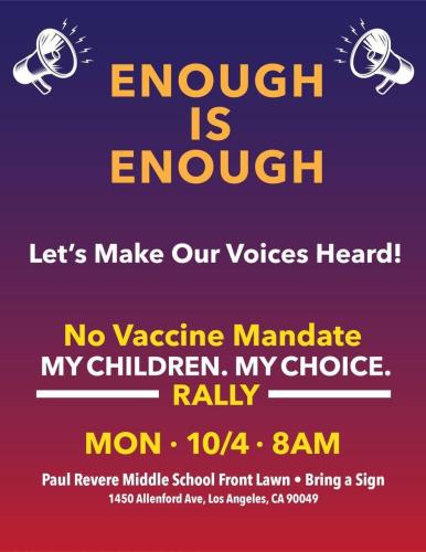 Los Angeles - Paul Revere Middle School - Oct 4