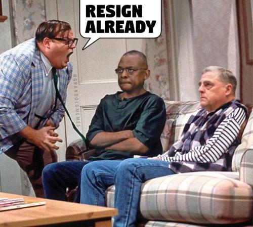 RESIGN ALREADY