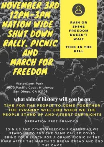 San Diego, CA - Nov 3