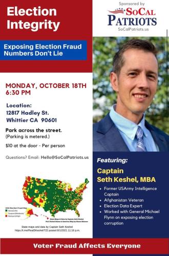 Whittier, CA - Oct 18