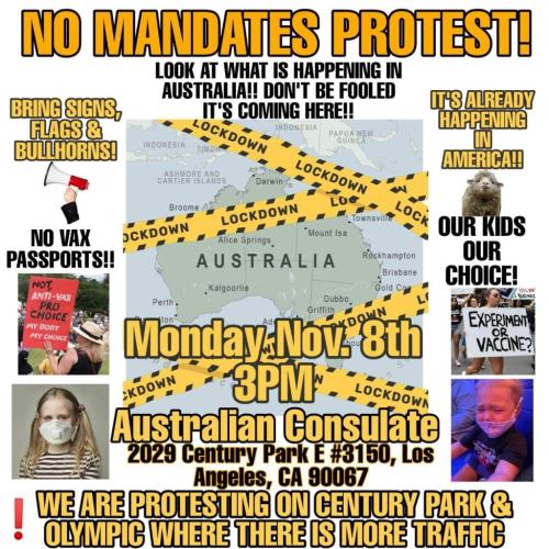 Los Angeles - Australian Consulate - Nov 8