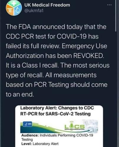 cdc pcr test