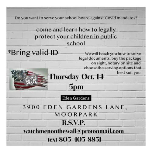 Moorpark CA - Oct 14