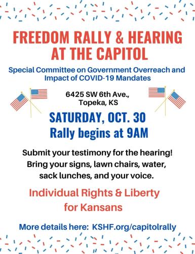 Topeka, Kansas - Oct 30