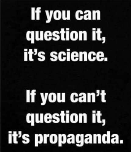 science vs propaganda
