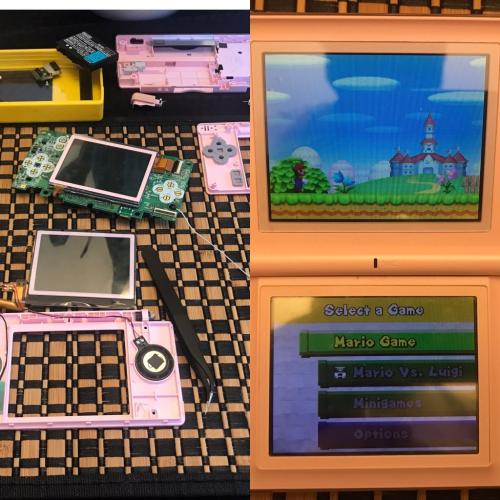 Fixing a Nintendo DS Lite