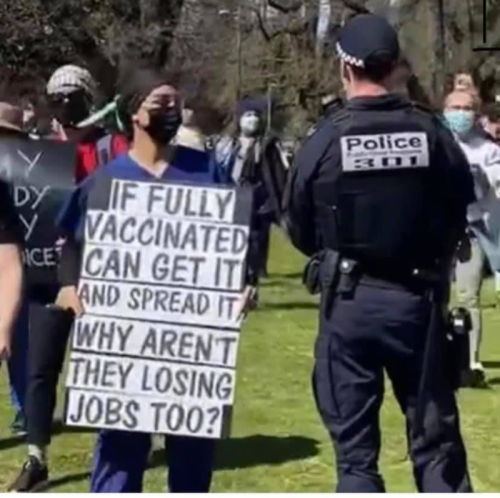 Fully vaxxed spread and should lose jobs too