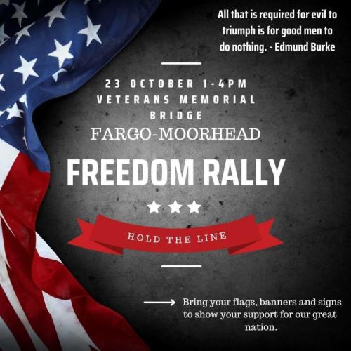 Fargo-Moorhead North Dakota - Oct 23 - Rally