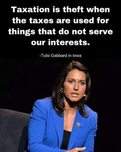 TAXES ARE THEFT