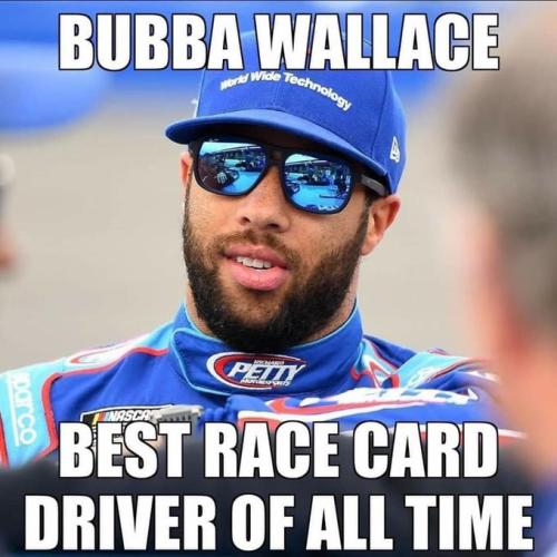 bubba race card