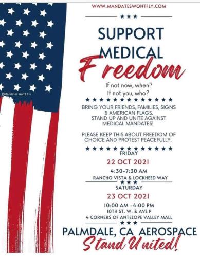 Palmdale, CA - Oct 23 - Rally