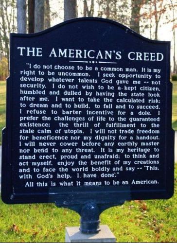 the american creed