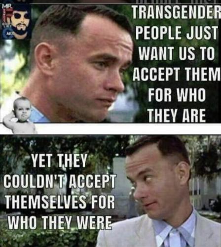 Gump on trans