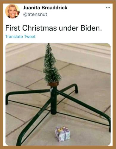 CHRISTMAS UNDER BIDEN