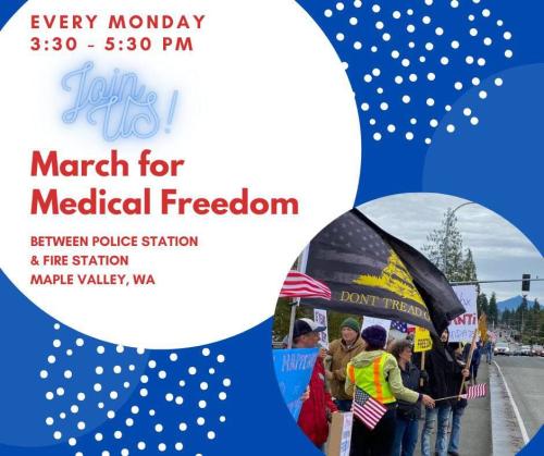 Maple Valley, Washington - Every Monday