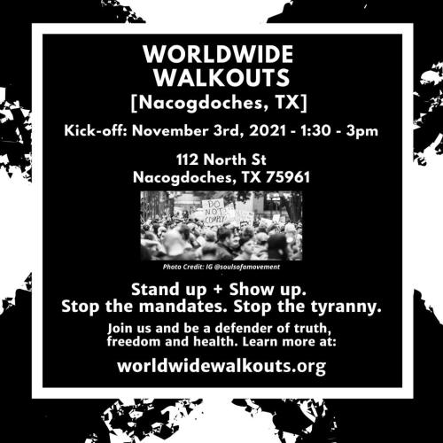 Nacogdoches, Texas - Nov 3