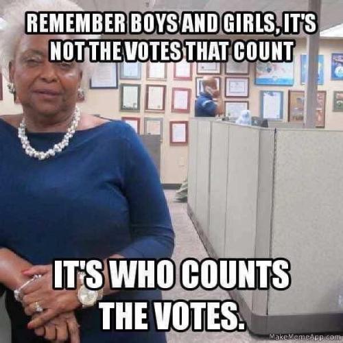 count votes